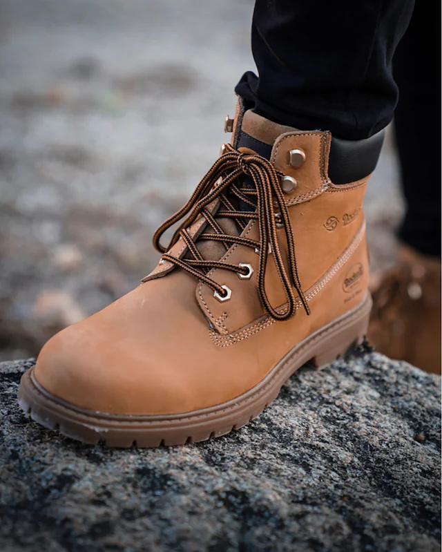 Dockers by Gerli Winterboots Workerboots, Schnürstiefel mit Blockabsatz