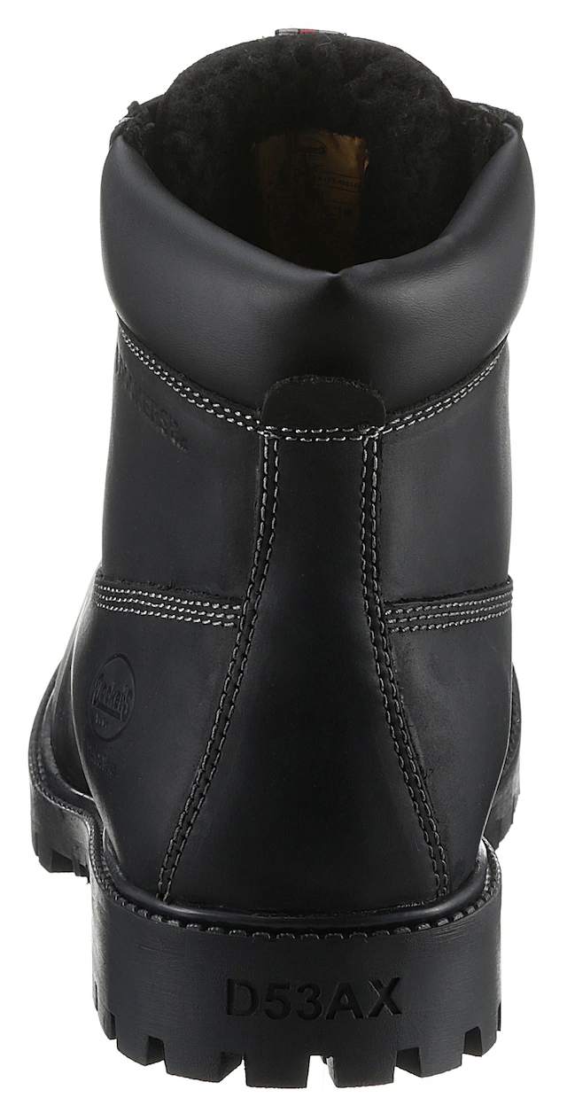 Dockers by Gerli Winterboots Workerboots, Schnürstiefel mit Blockabsatz
