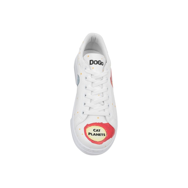 DOGO Sneaker »Ace Low-Top Sneaker Best Of Tweety And Sylvester Black Damen« Handgefertigt