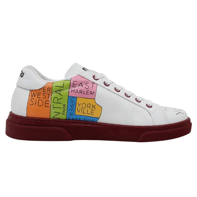 DOGO Sneaker »Ace Low-Top Sneaker Best Of Tweety And Sylvester Black Damen« Handgefertigt