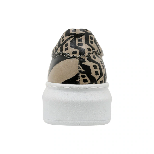 DOGO Plateausneaker »Myra Low-Top Sneaker Smell The Flowers Damen Sneaker, Myra« Handgefertigt