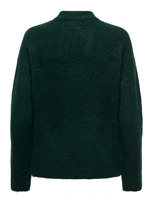 ONLY Strickpullover »ONLCAMILLA O-NECK L/S PULLOVER KNT« Materialmix, regular fit