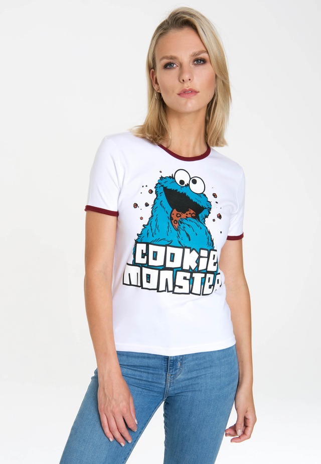 LOGOSHIRT T-Shirt »Sesamstrasse - Krümelmonster« mit lizenziertem Print