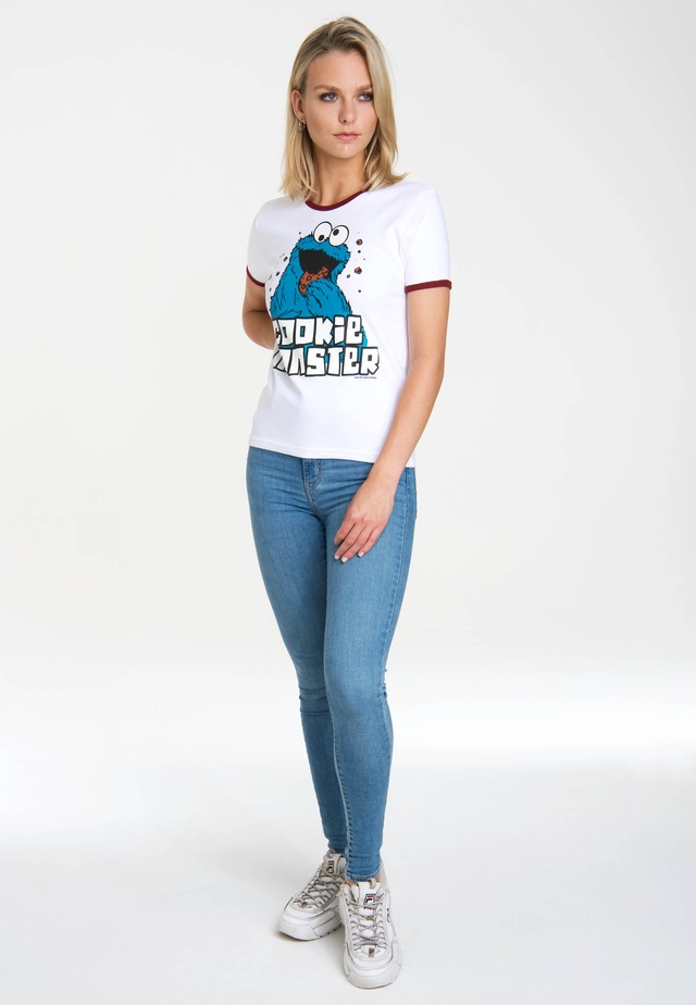 LOGOSHIRT T-Shirt »Sesamstrasse - Krümelmonster« mit lizenziertem Print