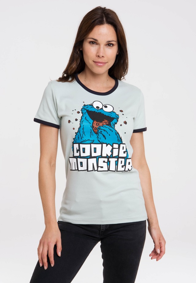 LOGOSHIRT T-Shirt »Sesamstrasse - Krümelmonster« mit lizenziertem Print