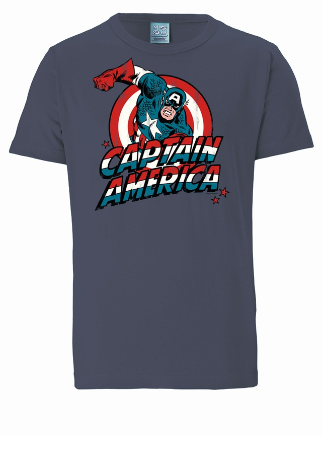 LOGOSHIRT T-Shirt »Marvel Comics« mit lizenzierten Originaldesign