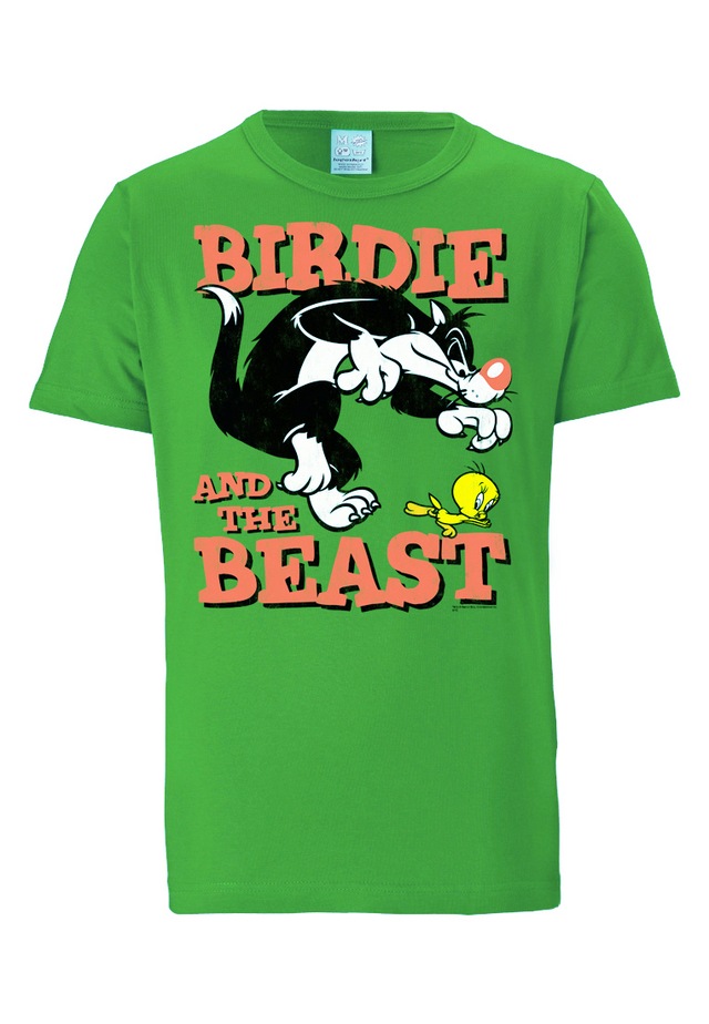 LOGOSHIRT T-Shirt »Looney Tunes – Sylvester & Tweety« mit lizenziertem Print