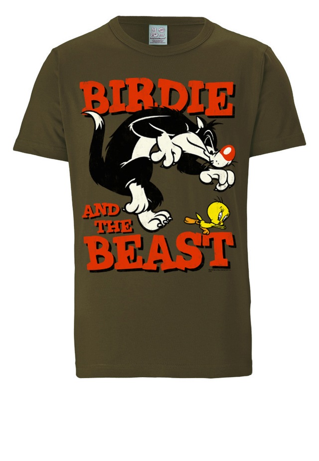 LOGOSHIRT T-Shirt »Looney Tunes – Sylvester & Tweety« mit lizenziertem Print