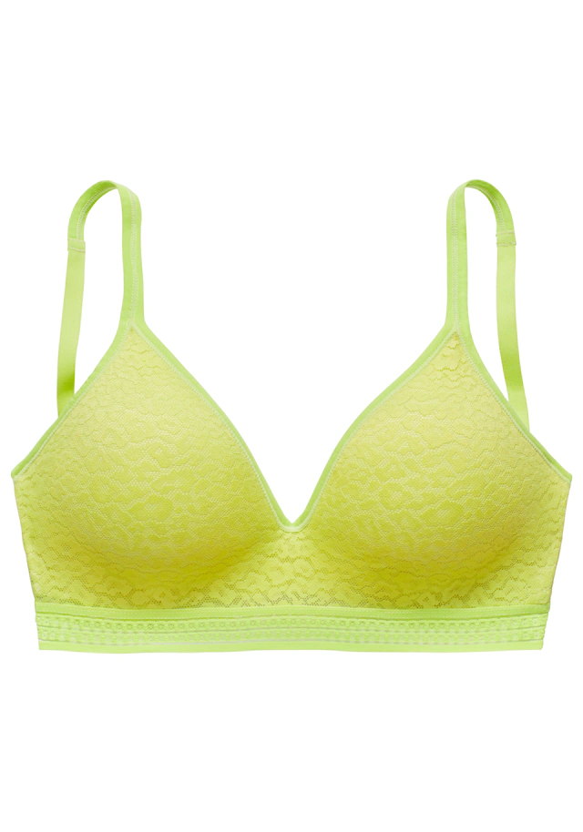 LASCANA Bralette-BH », BH ohne Bügel, Push-up-BH, Freya« in Leo-Optik, bequemer BH, große Größen, Dessous