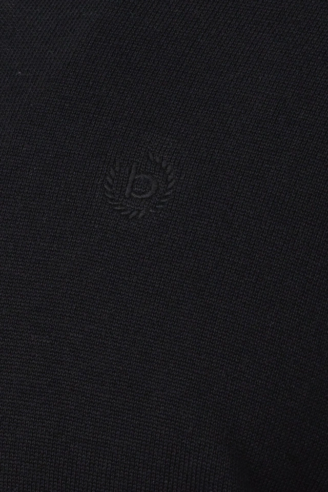 bugatti V-Ausschnitt-Pullover »Basic Essential« aus reine Baumwolle