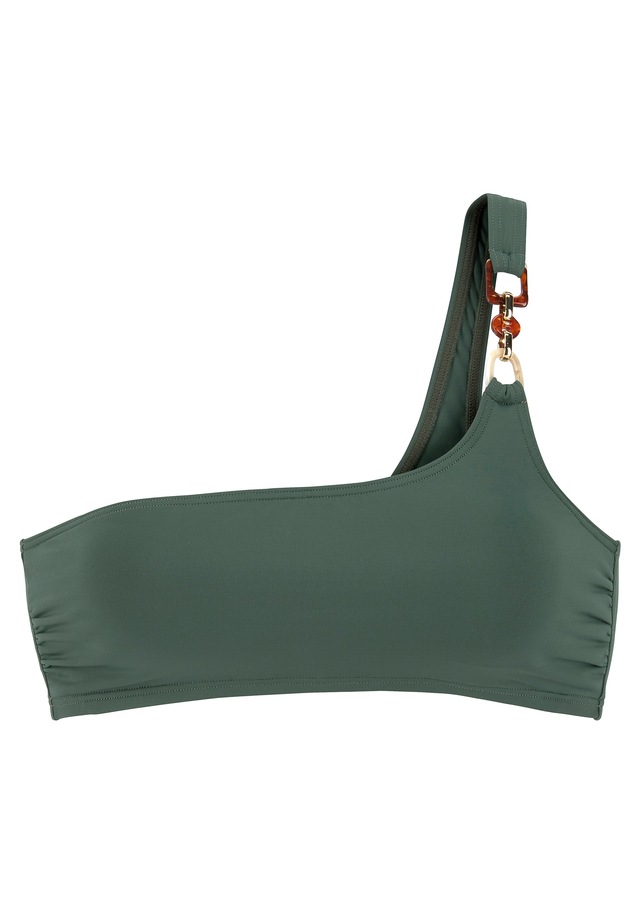 LASCANA Bustier-Bikini-Top »Yves« mit elegantem Schmuckdekor