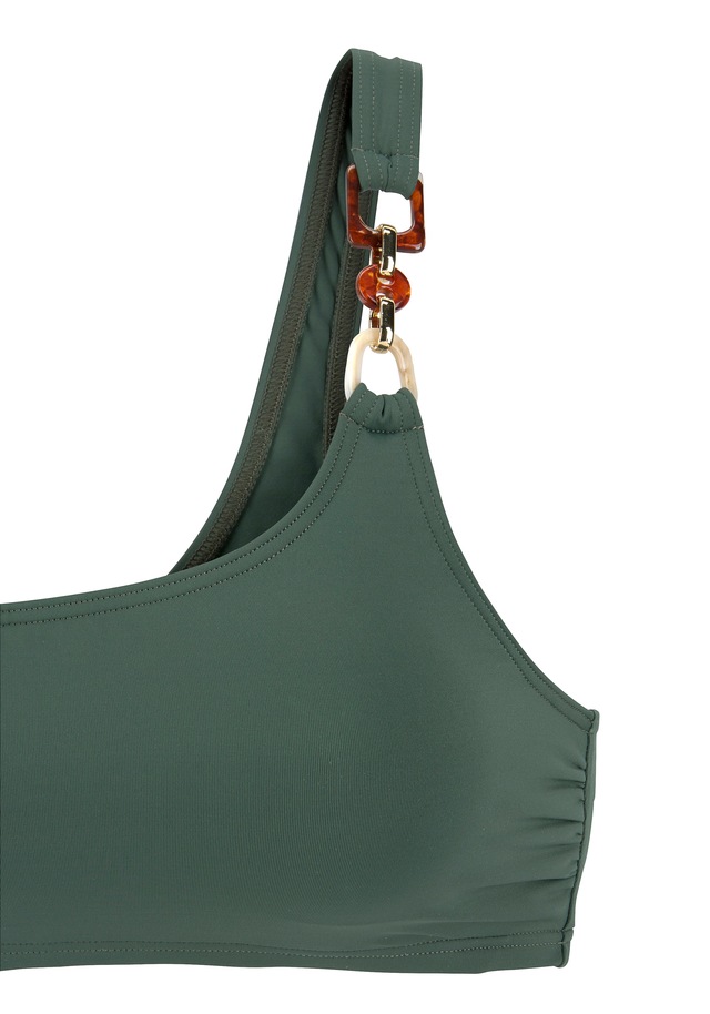 LASCANA Bustier-Bikini-Top »Yves« mit elegantem Schmuckdekor