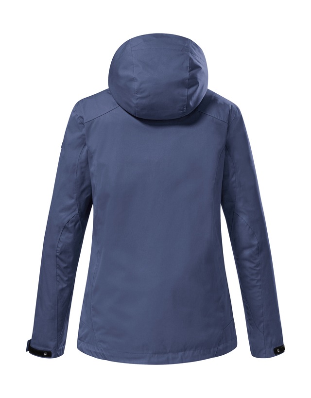 Killtec Funktionsjacke »KOS 133 KG WMN JCKT« wasserdichte Funktionsjacke in Kurzgröße: verkürzte Ärmel u Rumpf