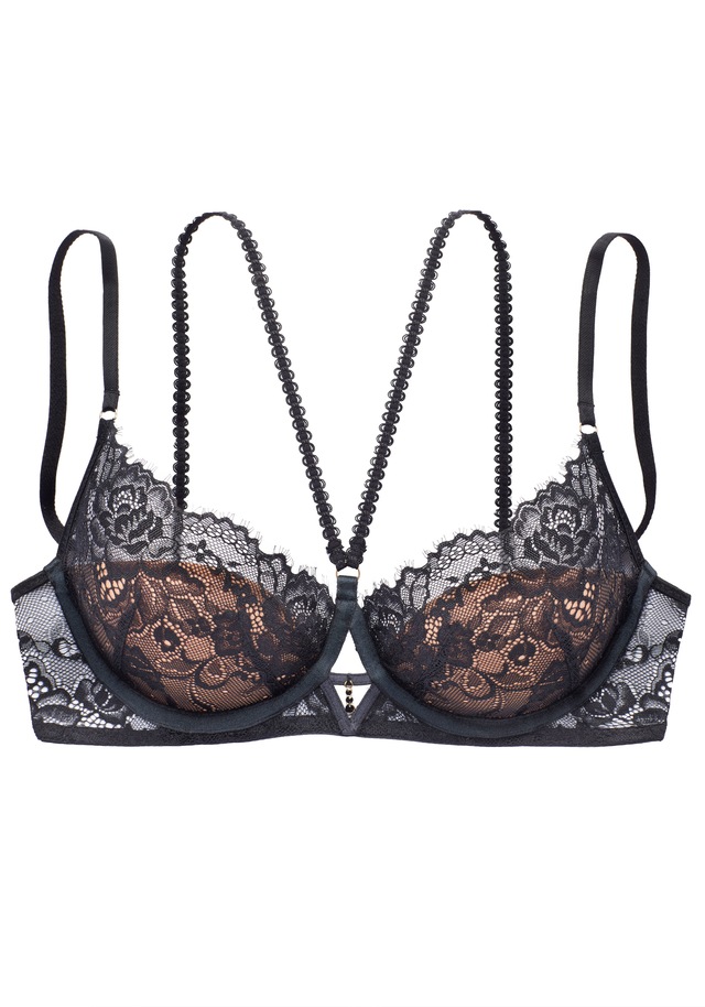 LASCANA Push-up-BH »Samara« mit verführerischem Zierbändchen und Cut-Out, sexy Dessous, Amira