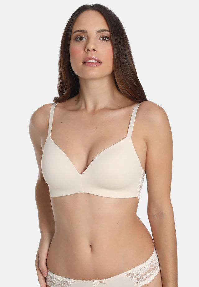 Sassa Soft-BH »Classic Lace« mit Spitzeneinsatz, vorgeformte Cupeinlage, Rücken aus Spitze