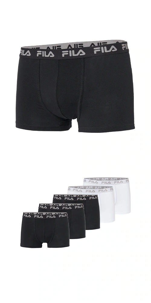 Fila Boxer »MAN BOXER SHORTS« ohne Eingriff, mit Logobund
