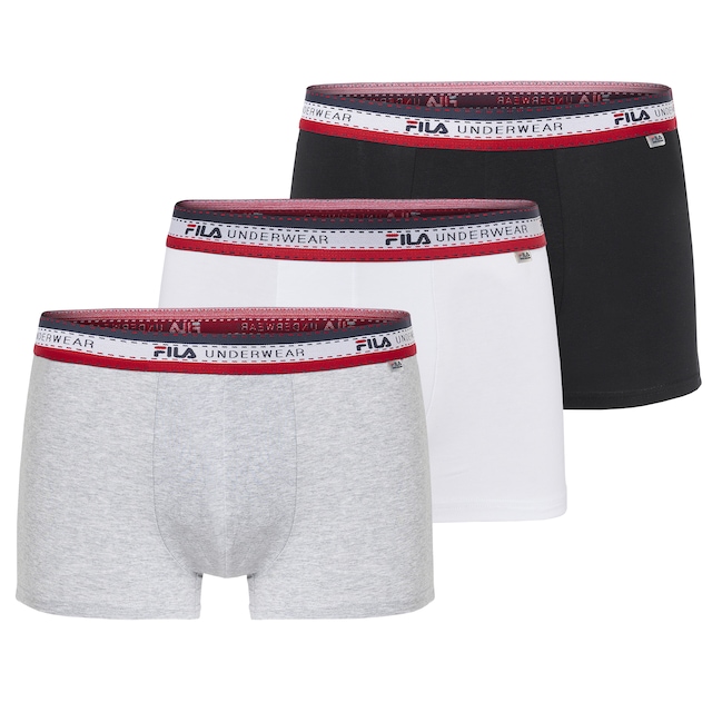 Fila Boxershorts »MAN BOXER SHORTS« elastischer Logo-Webbund, ohne Eingriff