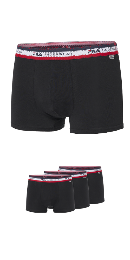 Fila Boxershorts »MAN BOXER SHORTS« elastischer Logo-Webbund, ohne Eingriff