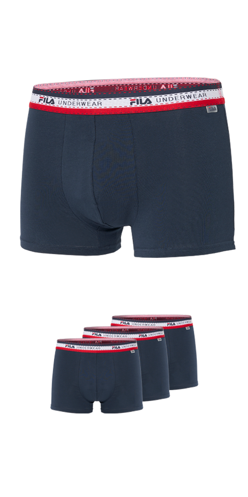 Fila Boxershorts »MAN BOXER SHORTS« elastischer Logo-Webbund, ohne Eingriff