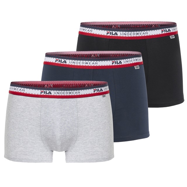 Fila Boxershorts »MAN BOXER SHORTS« elastischer Logo-Webbund, ohne Eingriff