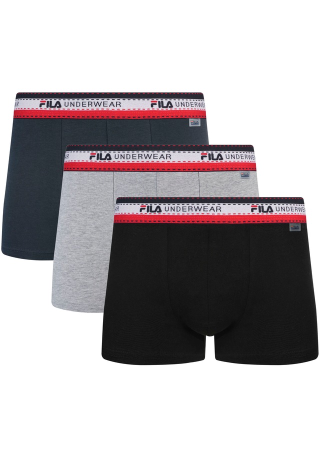 Fila Boxershorts »MAN BOXER SHORTS« elastischer Logo-Webbund, ohne Eingriff