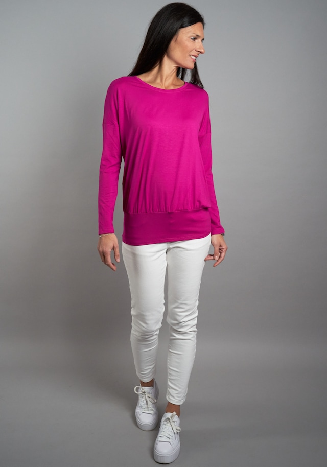 Seidel Moden Langarmshirt mit breitem, elastischen Bund - MADE IN GERMANY