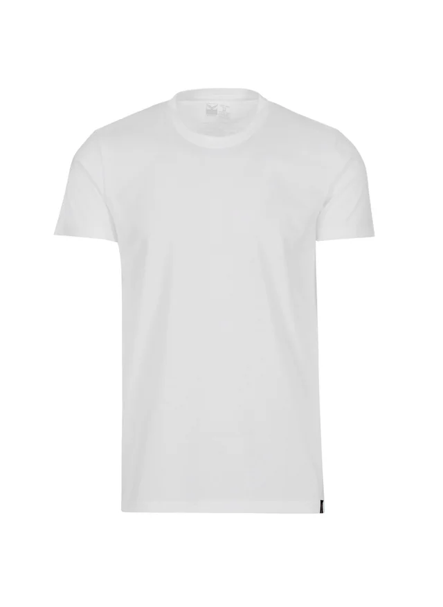 Trigema T-Shirt »TRIGEMA Slim Fit T-Shirt aus DELUXE Baumwolle« 1