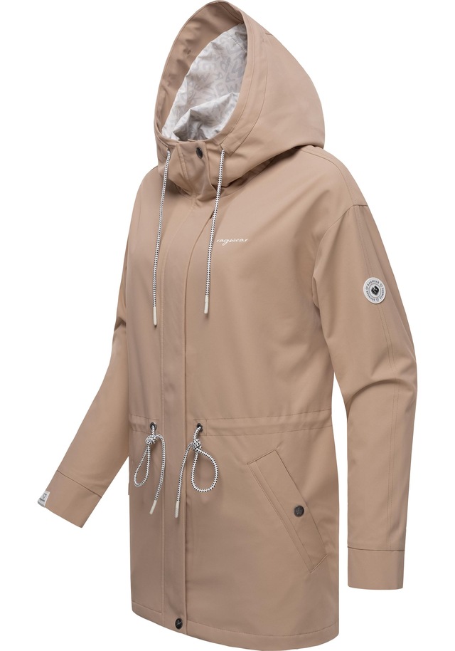 Ragwear Outdoorjacke »Urbanna Remake« mit Kapuze Wasserdichte Übergangsjacke