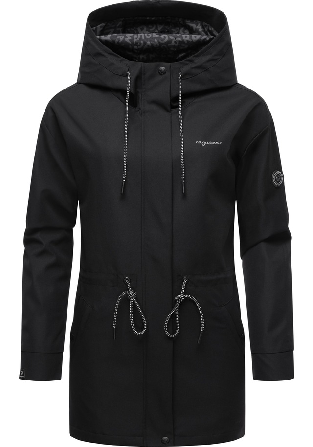 Ragwear Outdoorjacke »Urbanna Remake« mit Kapuze Wasserdichte Übergangsjacke