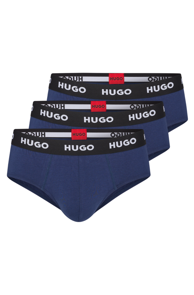 HUGO Underwear Hüftslip »HIPBRIEF TRIPLETPACK« Packung, 3 Stk. mit modischem HUGO Logo-Elastikbund