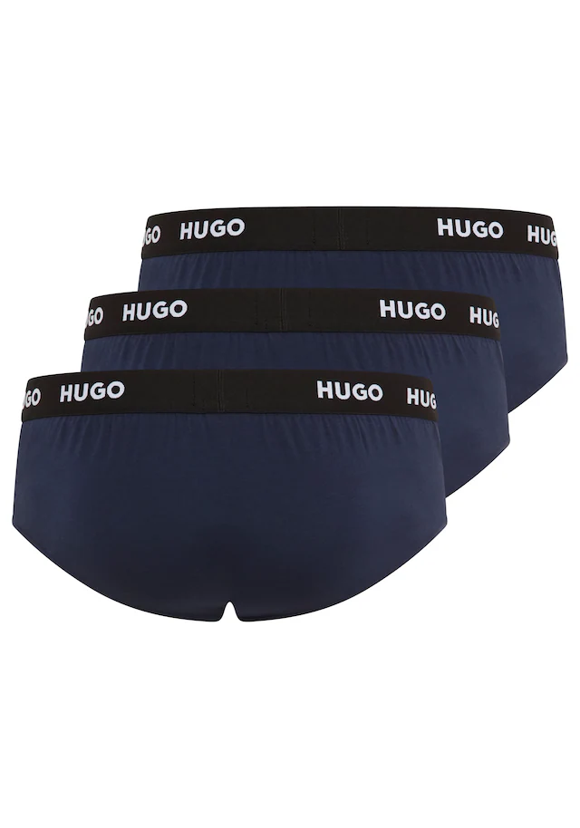 HUGO Underwear Hüftslip »HIPBRIEF TRIPLETPACK« Packung, 3 Stk. mit modischem HUGO Logo-Elastikbund