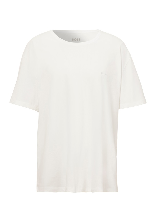 BOSS Rundhalsshirt »B-TShirtRN 2P Comfor« Packung, 2er-Pack, 2 Stk. mit tonalen Logo