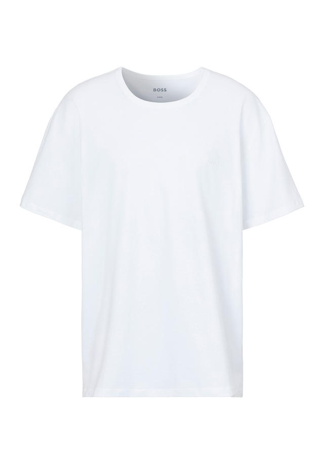 BOSS Rundhalsshirt »B-TShirtRN 2P Comfor« Packung, 2er-Pack, 2 Stk. mit tonalen Logo