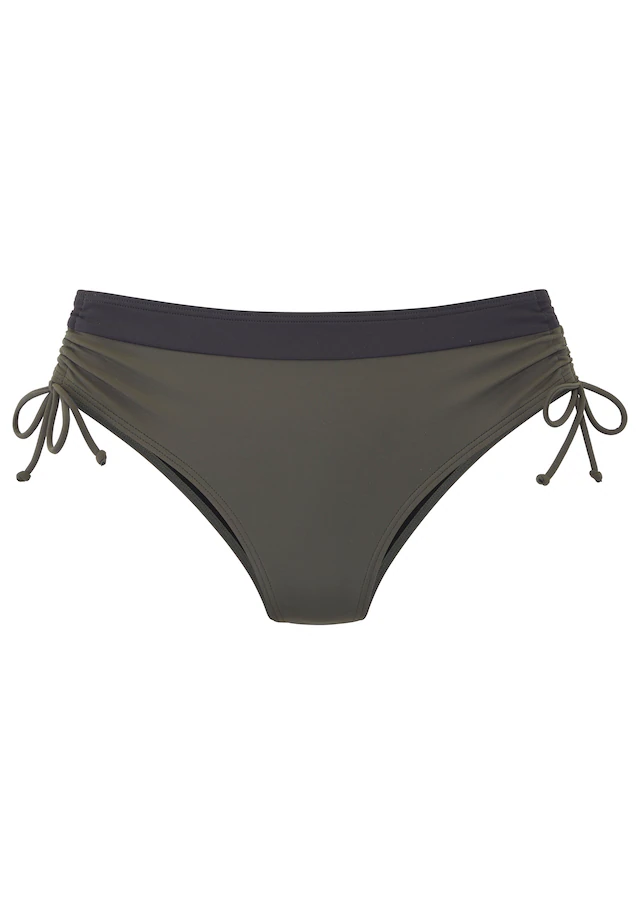 s.Oliver Bikini-Hose »Yella« mit kontrastfarbenen Details und seitlich regulierbar