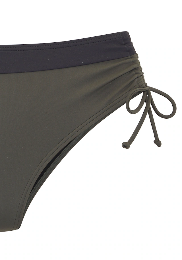 s.Oliver Bikini-Hose »Yella« mit kontrastfarbenen Details und seitlich regulierbar