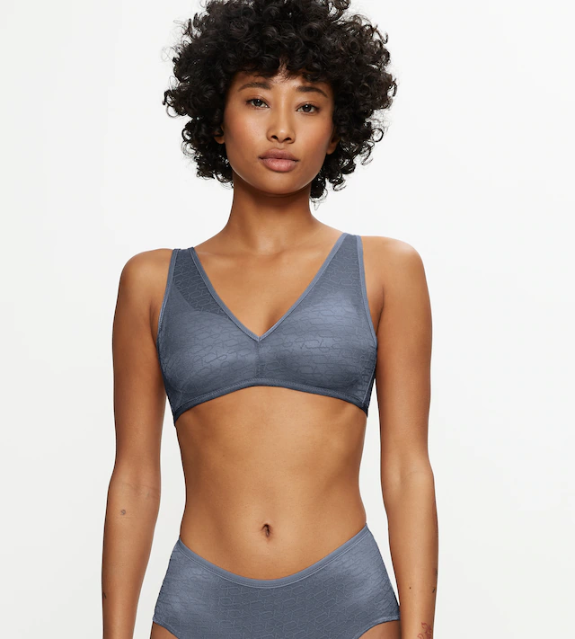Triumph Bügelloser BH »Signature Sheer P EX« Monogramm-Tüll und zarte Spitzendetails am Rücken