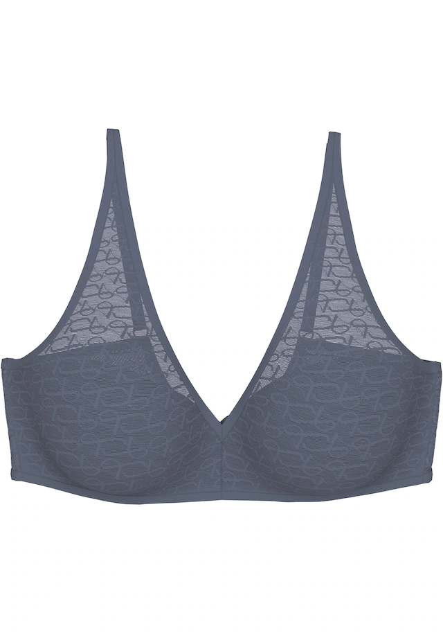 Triumph Bügelloser BH »Signature Sheer P EX« Monogramm-Tüll und zarte Spitzendetails am Rücken