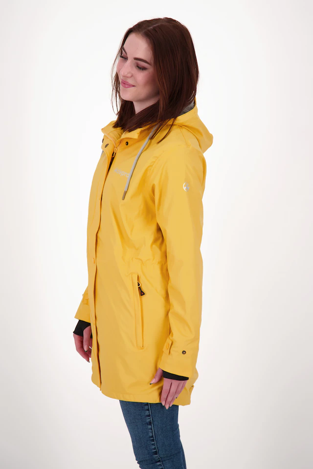 DEPROC Active Regenjacke »Friesennerz ELLESMERE WOMEN« mit Kapuze auch in Großen Größen erhältlich