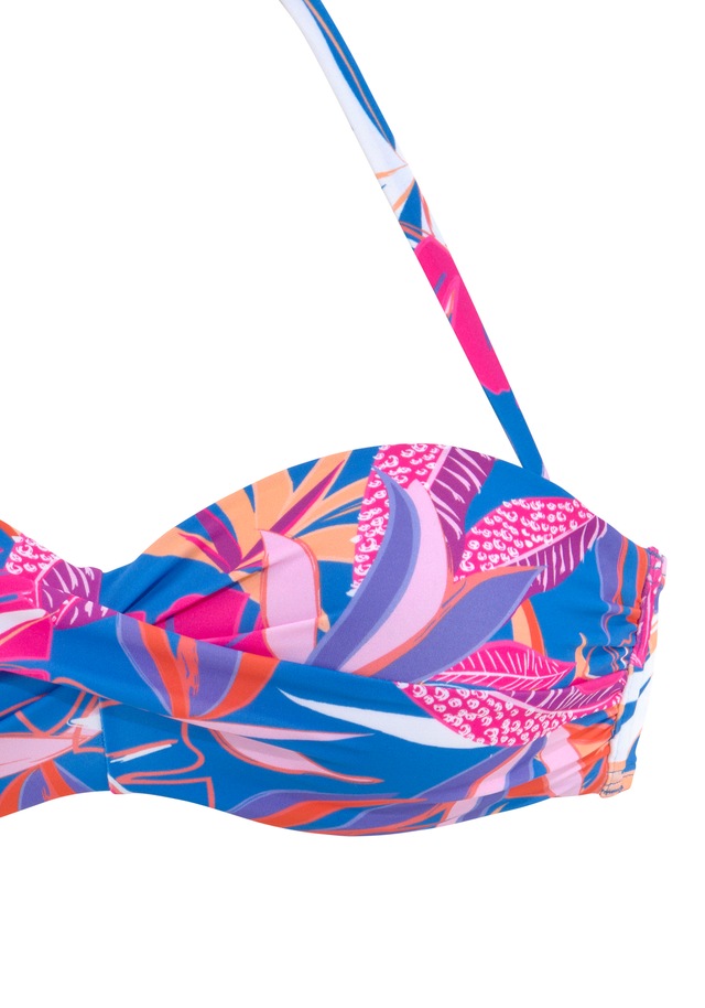 Buffalo Bügel-Bandeau-Bikini-Top »Soleil« mit gedrehter Optik