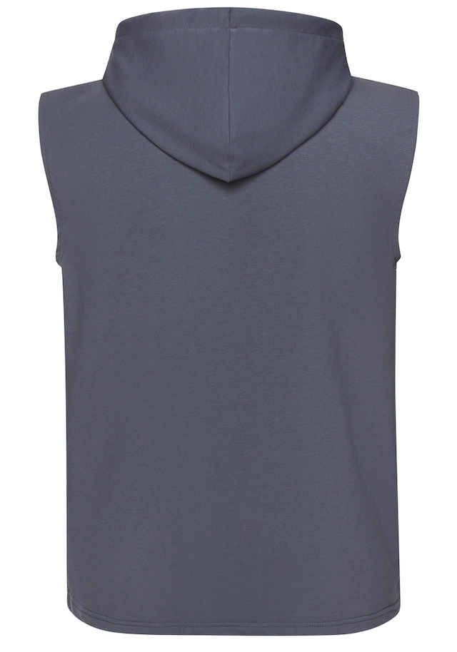 le jogger® Kapuzenpullover mit Druck und Kordelzug
