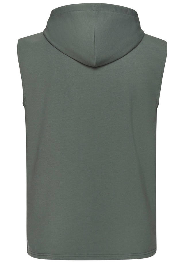 le jogger® Kapuzenpullover mit Druck und Kordelzug