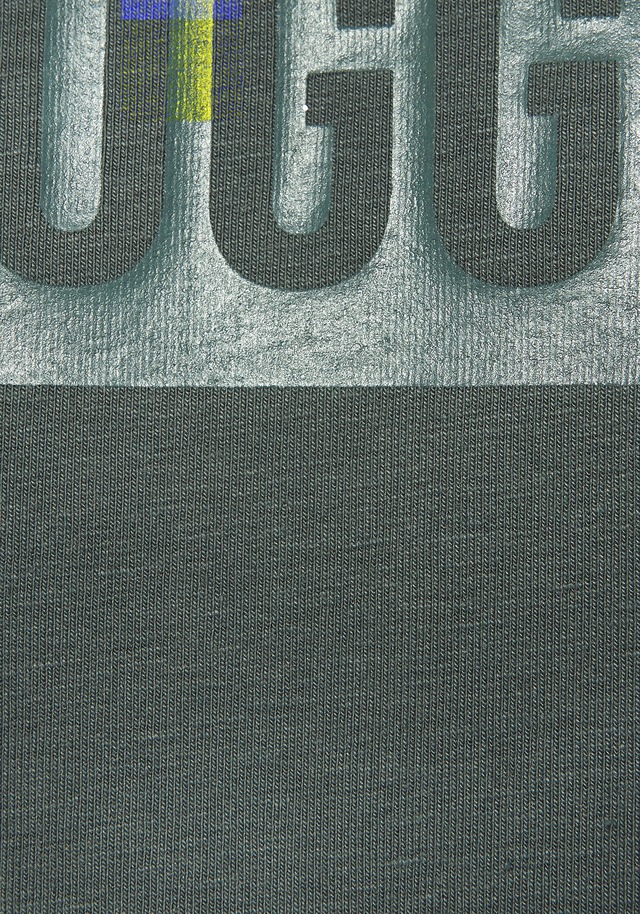 le jogger® Kapuzenpullover mit Druck und Kordelzug