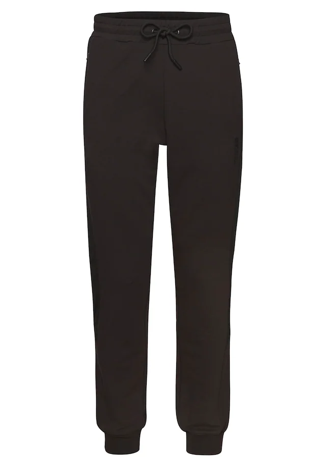 le jogger® Sweatpants mit farblichen Einsatz und Reißverschlusstaschen