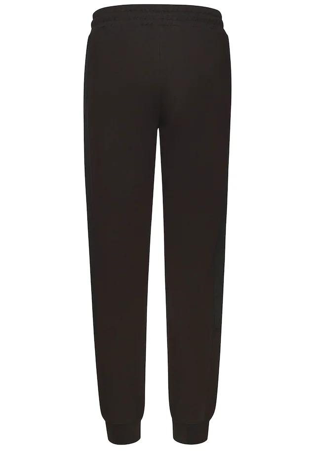 le jogger® Sweatpants mit farblichen Einsatz und Reißverschlusstaschen