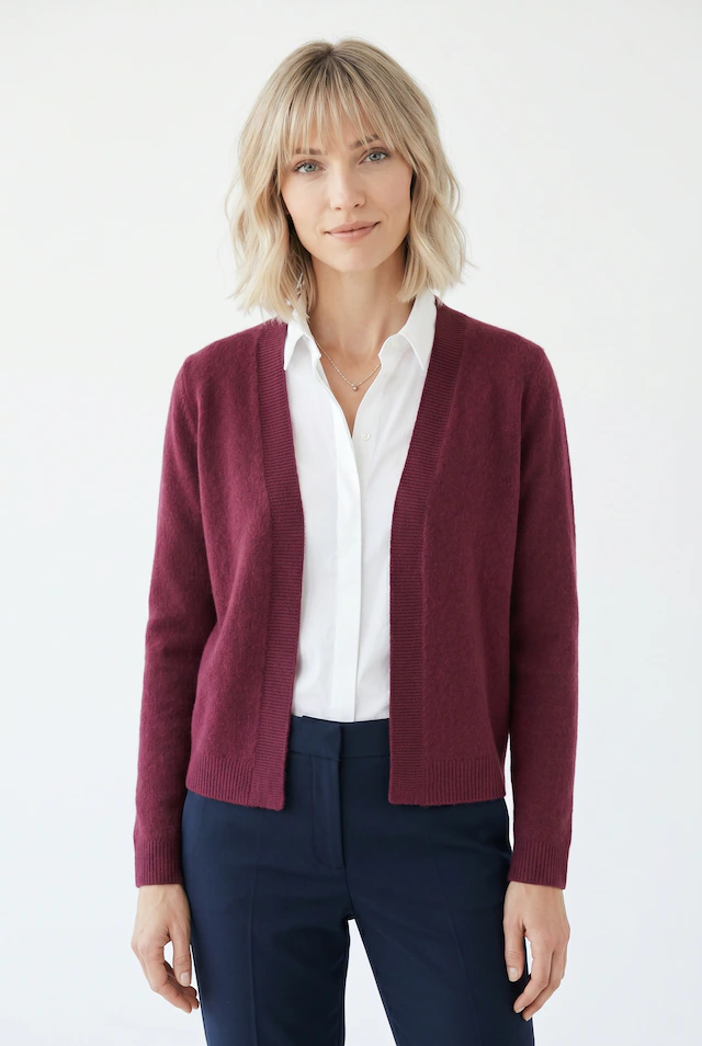 RICHROYAL Cardigan »2409 Cozy Card rec«