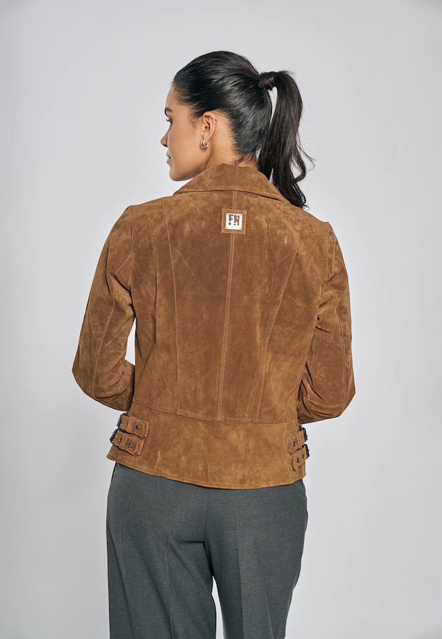 Freaky Nation Lederjacke »Taxi Driver-FN«