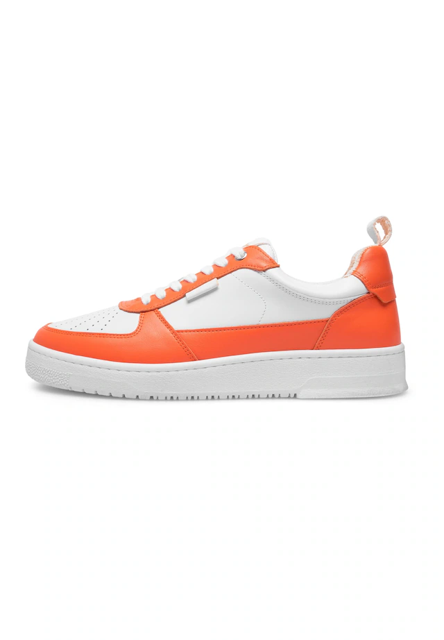 N91 Sneaker »Bball M AB Herrensneaker« Turnschuh Leder handgefertigt, sportlicher Freizeitschuh Herren
