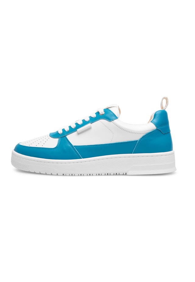 N91 Sneaker »Bball M AB Herrensneaker« Turnschuh Leder handgefertigt, sportlicher Freizeitschuh Herren