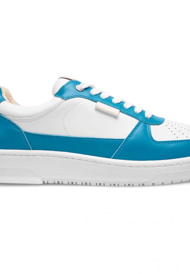 N91 Sneaker »Bball M AB Herrensneaker« Turnschuh Leder handgefertigt, sportlicher Freizeitschuh Herren