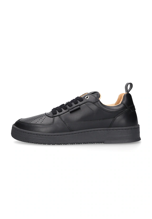 N91 Sneaker »Bball M AB Herrensneaker« Turnschuh Leder handgefertigt, sportlicher Freizeitschuh Herren